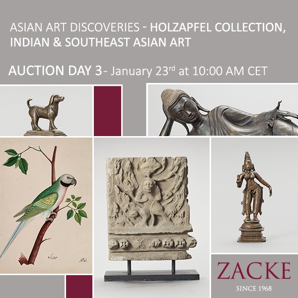 Asian Art Discoveries Day 3 - Porcelain from the Holzapfel Collection, Indian & Southeast Asian Art